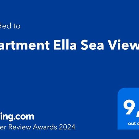 Apartment Ella Sea View Bol Extérieur photo