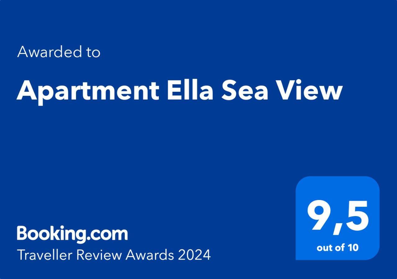 Apartment Ella Sea View Bol Extérieur photo